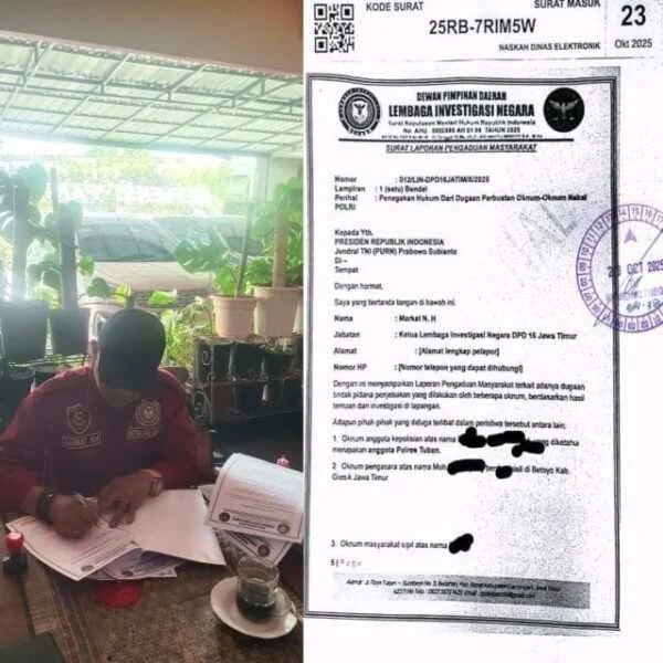 Oknum Polisi dan Penasehat Hukum Terseret dalam Rencana Penjebakan Narkoba Ketua LIN Jatim!