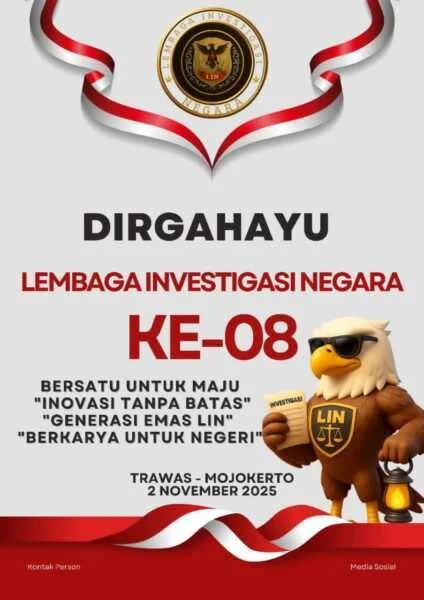 Refleksi Kritis Menyongsong HUT Ke-8 Lembaga Investigasi Negara (LIN): Mewujudkan Pemerintahan Bersih atau Sekadar Janji?