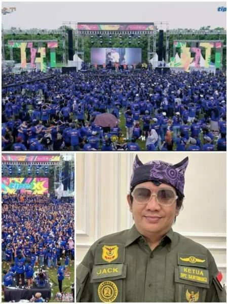 Purwoharjo Bergetar! Tipe-X dan DJ Gemoy Ramaikan Malam Puncak Sewindu Pemuda Tri Jati