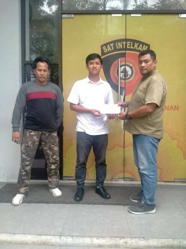 LIN Pasuruan Raya Kawal Ketua DPD Jatim, Surat Aksi Damai Resmi Masuk ke Polrestabes Surabaya