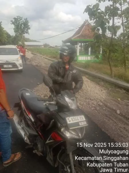 Proyek Siluman Mulyoagung: Jalan Rusak, Rambu Nol, Nyawa Melayang di Ujung Ketidakpedulian