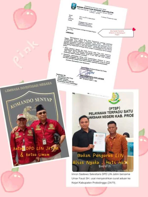 Lembaga Investigasi Negara DPD Jatim Meledak: Ketua DPD Bongkar Pengakuan Palsu Imron Sadewo, Ketum RI Wiratmoko Tegur Keras APH dan Pejabat Publik
