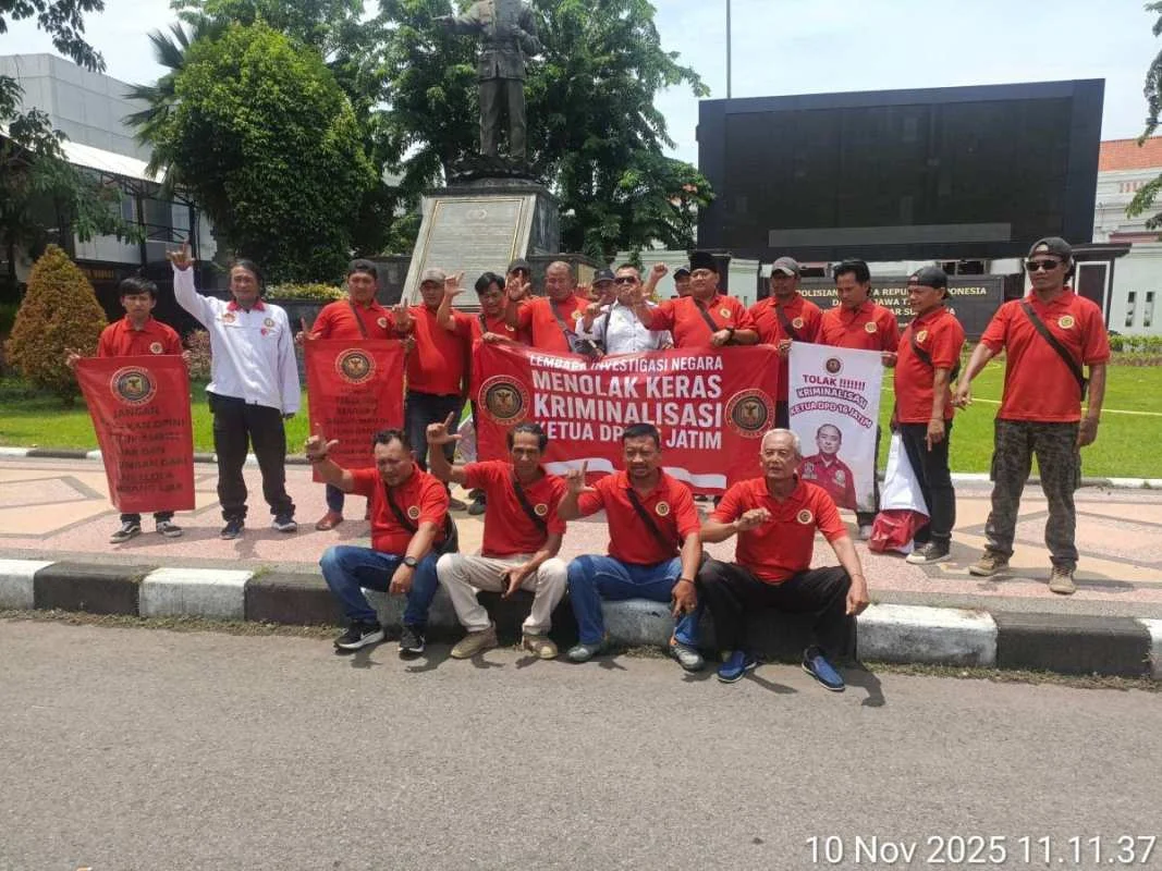 DPD 16 Jatim Lembaga Investigasi Negara Kawal Markat N.H, Tegaskan Tolak Kriminalisasi Aktivis Pengungkap Kebenaran