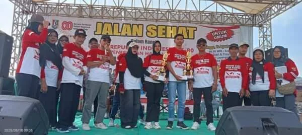 Hari Jadi Ngepon: Jalan Sehat Satukan Warga dari Anak Hingga Sesepuh Desa