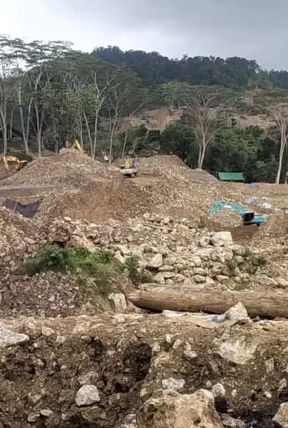 Mafia PETI Menghancurkan Kebun Raya Megawati: Hukum Kalah di Minahasa Tenggara?