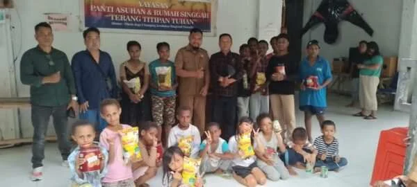 Sentuhan Kemanusiaan di Awal Tahun 2026, Komunitas Manguni 15 dan Dinas Sosial Berbagi Kasih di Panti Asuhan Terang Titipan Tuhan