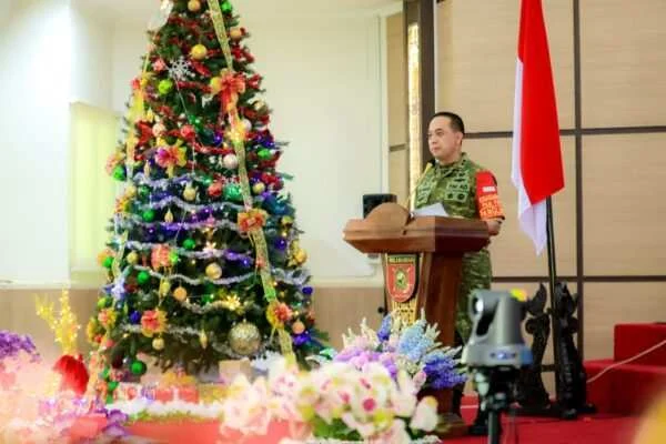 Perayaan Natal Tahun 2025 dilaksanakan secara serentak diseluruh Satuan Jajaran TNI AD