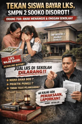 Tekan Siswa Bayar LKS, SMPN 2 Sooko Disorot! Orang Tua: Anak Menangis dan Enggan Sekolah