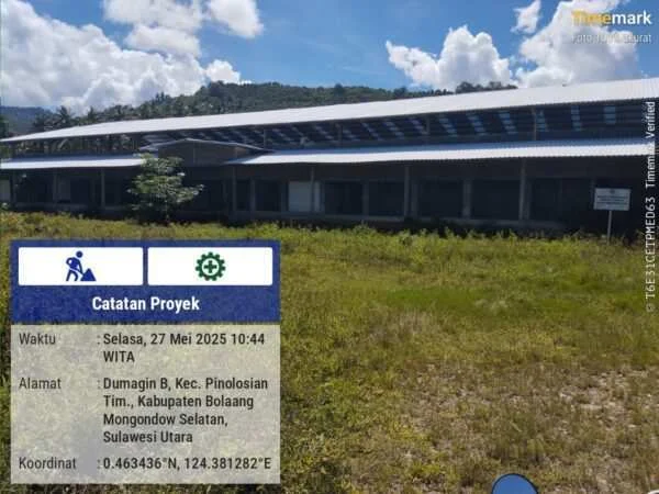 Pasar Tipe C Domagin Rp6 Miliar Diduga Jadi Monumen Mangkrak, Publik Tantang Kejaksaan Agung dan Komisi Pemberantasan Korupsi Bongkar Dugaan Korupsi.