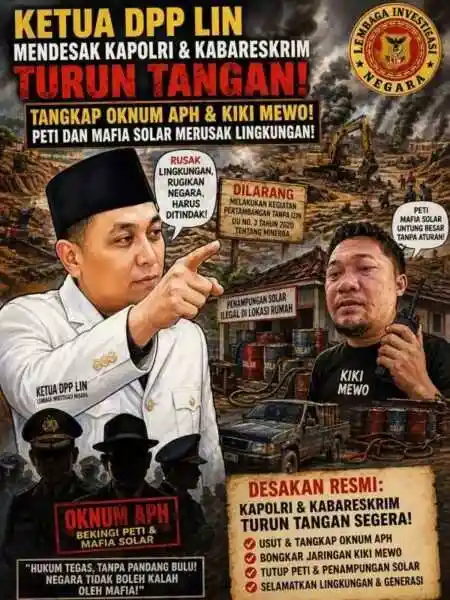 “Hukum Tumpul di Minahasa Tenggara? PETI Kiki Mewo Diduga Kebal, Polres Mitra dan Polda Sulut Disorot Tajam!”
