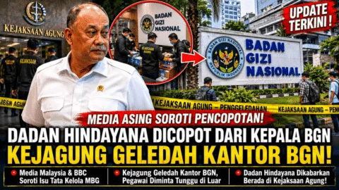 Media Asing Soroti Isu Pencopotan Kepala BGN Dadan Hindayana, Kejagung Dikabarkan Geledah Kantor BGN