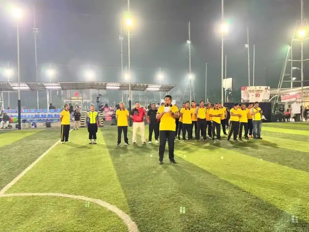 Semangat Bhayangkara Menggelora, Turnamen Mini Soccer Polresta Berlangsung Meriah