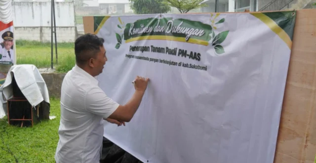 Petani Sukabumi Didorong Sejahtera Lewat Sekolah Lapang Padi Modern PM-AAS