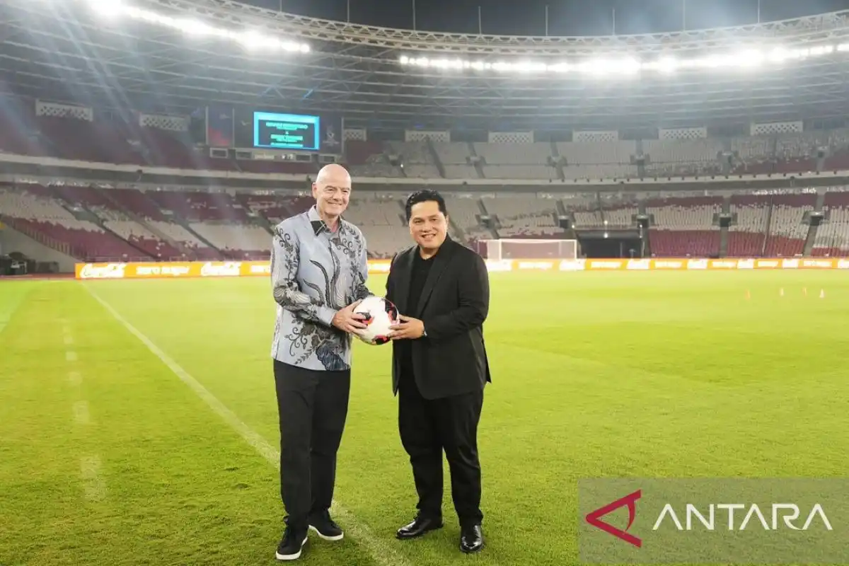 Infantino Pastikan Kesiapan SUGBK Menjelang Final FIFA ASEAN Cup 2026