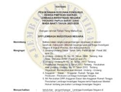 Robbi Irawan Tanda Tangani SK: Jackson Sambow Resmi Pegang Mandat LIN Papua Barat Daya