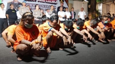 Polrestabes Surabaya Panen Curanmor