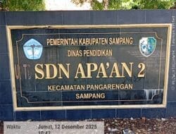 REHAB SILUMAN DI SD NEGERI APA’AN 2 TAK ADA PENANGGUNG JAWAB. DARI CV. Samsu Indah Abadi
