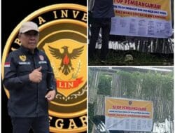 Malam Tahun Baru Berdarah Keadilan: Ketua LIN Sulsel Bentangkan Banner Perlawanan, Pemprov Sulsel Dituding Nekat Bangun Proyek di Tanah Bukan Miliknya