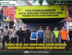 Jelang Natal dan Tahun Baru, Kodim 0906/Kkr Bersinergi Ciptakan Kondusifitas Wilayah