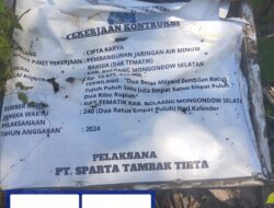 Skandal Proyek Air Minum Bakida Rp 12,9 Miliar Tahun 2024-2025, Diduga Mangkrak, Masyarakat Desak Kajati Sulut Turun Langsung Audit dan Tangkap Pihak Terlibat