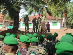 Menteri Pertahanan RI Kunjungi Brigif TP 85/BTC di Kutai Barat