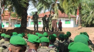 Menteri Pertahanan RI Kunjungi Brigif TP 85/BTC di Kutai Barat