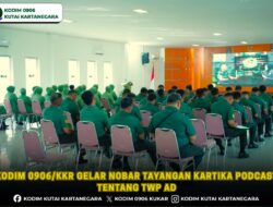 Kodim 0906/Kkr Gelar Nobar Tayangan Kartika Podcast Tentang TWP AD