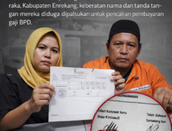 Diduga Tanda Tangan Dipalsukan untuk Pencairan Gaji BPD, Perangkat Desa Tirowali Keberatan