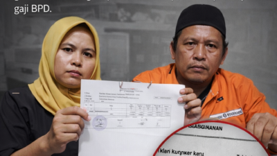 Diduga Tanda Tangan Dipalsukan untuk Pencairan Gaji BPD, Perangkat Desa Tirowali Keberatan