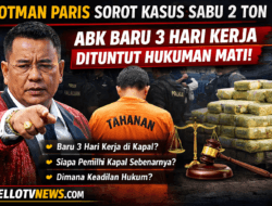 ABK Baru 3 Hari Kerja Dituntut Hukuman Mati HOTMAN PARIS SOROTI DUGAAN KETIDAKADILAN KASUS SABU 2 TON