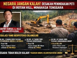 NEGARA JANGAN KALAH! DESAKAN PENINDAKAN PETI DI ROTAN HILL Ratatotok, MINAHASA TENGGARA