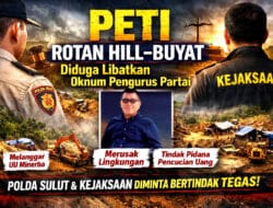 Kejaksaan dan Polda Sulut Didesak Bertindak Tegas, Dugaan PETI di Rotan Hill–Buyat Seret Nama Oknum Pengurus Partai