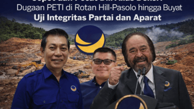 Copot dan Pecat DM Alias Deker! Jangan Biarkan Partai NasDem Tercoreng oleh Dugaan PETI di Rotan Hill–Pasolo hingga Buyat
