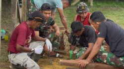 Dari Tering Lama untuk Masa Depan, TNI dan Warga Satukan Tenaga Bangun Sumber Air