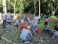 Kapolres Maros Perintahkan Giat Kurvey Bersama di Taman Wisata Bantimurung