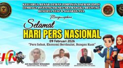 DPD Lembaga Investigasi Negara Bangka Belitung Ucapkan Selamat Hari Pers Nasional 2026