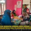 Tingkatkan Kesehatan Generasi Muda Babinsa Lakukan Pendampingan Pada Pelaksanaan Posyandu