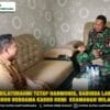 Jaga Silaturahmi Tetap Harmonis, Babinsa Lakukan Komsos Bersama Kades Demi  Keamanan Wilayah