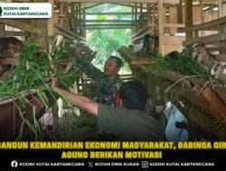 Bangun Kemandirian Ekonomi Masyarakat, Babinsa Giri Agung Berikan Motivasi