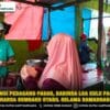 Sambangi Pedagang Pasar, Babinsa Loa Kulu Pastikan Harga Sembako Stabil Selama Ramadhan