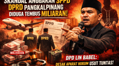 Rakyat Makin Sengsara, Anggaran SPPD DPRD Pangkalpinang Diduga Tembus Miliaran — DPD LIN Babel Desak Aparat Hukum Bertindak