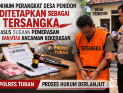 Oknum Perangkat Desa Penidon Jadi Tersangka Kasus Dugaan Pemerasan, Kuasa Hukum Apresiasi Kinerja Polres Tuban