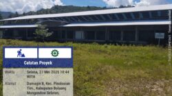 Pasar Tipe C Domagin Rp6 Miliar Diduga Jadi Monumen Mangkrak, Publik Tantang Kejaksaan Agung dan Komisi Pemberantasan Korupsi Bongkar Dugaan Korupsi.