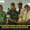 Bentuk Kepedulian Satuan, Dandim Kukar Serahkan Bingkisan Lebaran dan SHU Koperasi