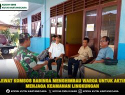 Lewat Komsos Babinsa Menghimbau Warga Untuk Aktif Menjaga Keamanan Lingkungan