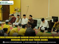 Penuh Kebersamaan Dandim 0906/kkr Adakan Buka Puasa Bersama Santri dan Tokoh Agama