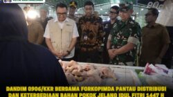 Dandim 0906/Kkr Bersama Forkopimda Pantau Distribusi dan Ketersediaan Bahan Pokok Jelang Idul Fitri 1447 H