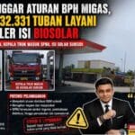Diduga Langgar Aturan BPH Migas, SPBU 45.632.331 Tuban Layani Truk Trailer Isi Biosolar