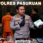 Polres Pasuruan Bekuk Pengedar Sabu 118 Gram di Pandaan, Terancam Hukuman Mati