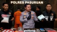 Polres Pasuruan Bekuk Pengedar Sabu 118 Gram di Pandaan, Terancam Hukuman Mati